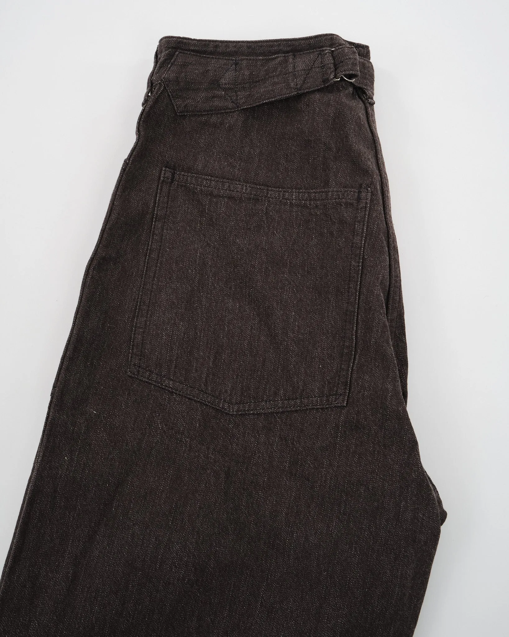 35 Backleback Baker Pants Brown One Wash