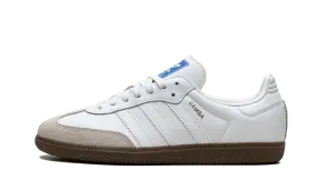 Adidas Samba Cloud White Blue Gum