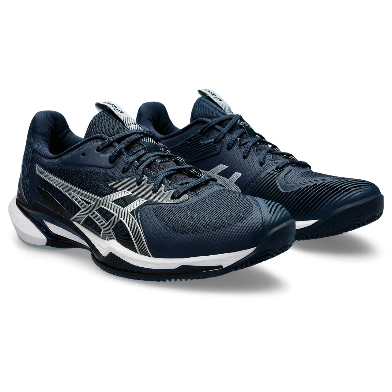 Asics Tennisschoen Solution Speed FF 3 Clay Heren Navy