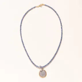 Grey Green Sapphire 16 Necklace