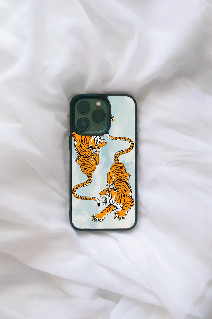 Tiger Clouds iPhone case